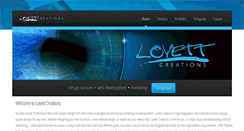 Desktop Screenshot of lovettcreations.com